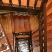 La cage d'escaliers